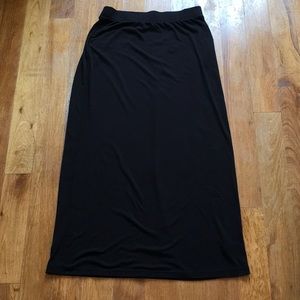 2 for $12 Long Black Skirt by Old Navy